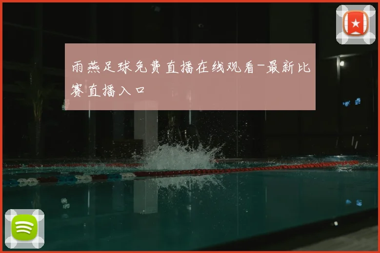 雨燕足球免费直播在线观看-最新比赛直播入口
